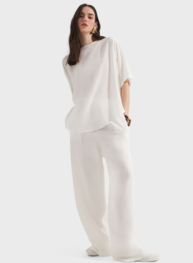 JUNE High Waist Pants & Top Set - Image 1