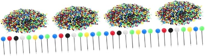 Multicolor Push Pins Set Of 4 Pack With 20000 Tacks For Bulletin Boards And Photo Walls - Image 1