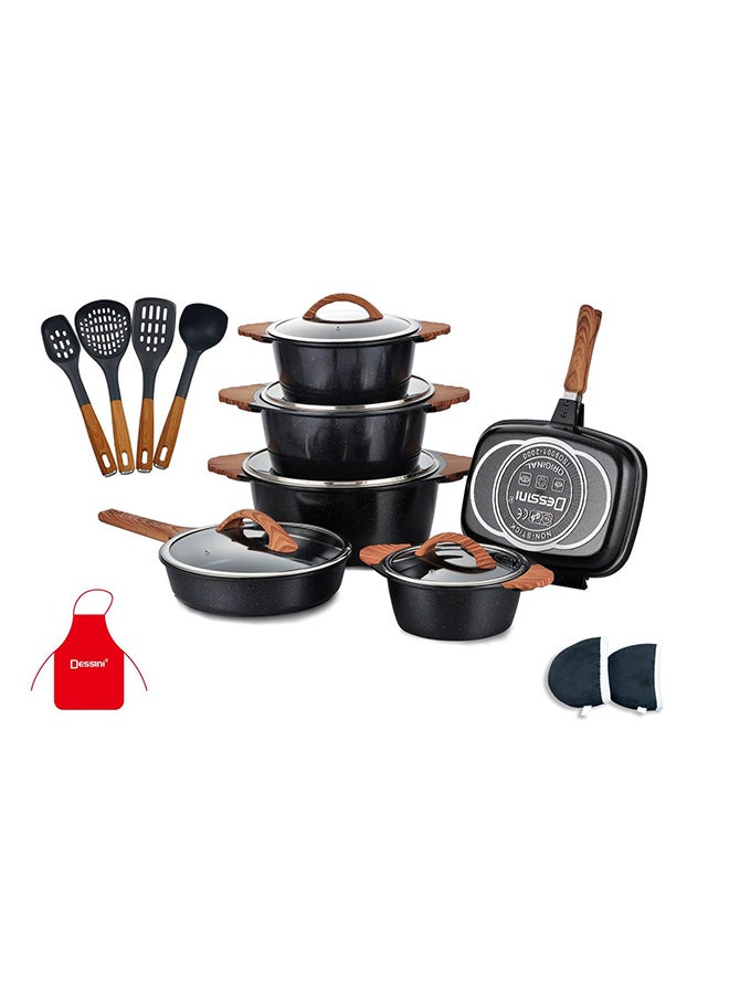 DESSINI 19Pcs Granite Cookware Set 2060 - Image 1