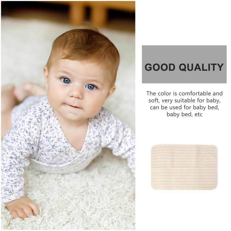 1pc Baby Mattress Infant Piss Mat Piss Mat for Baby (Beige) - Image 3