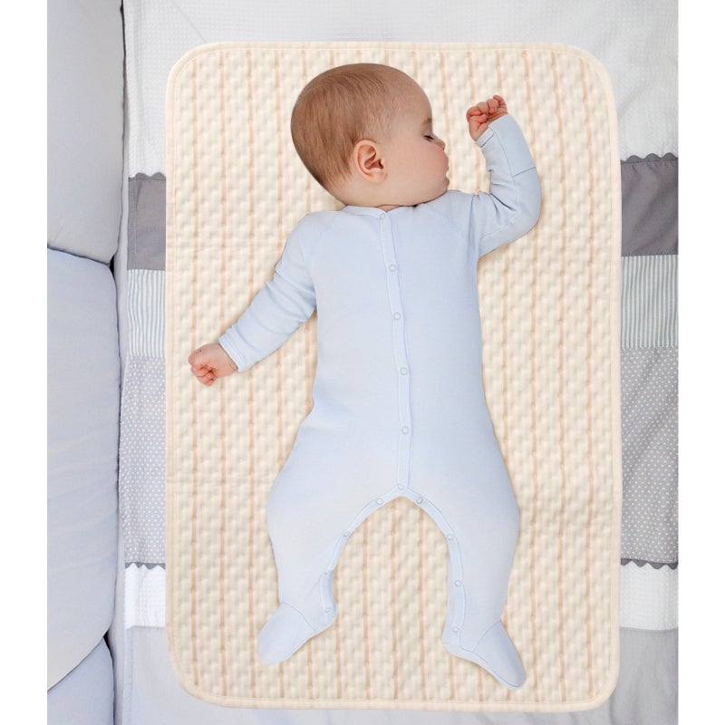 1pc Baby Mattress Infant Piss Mat Piss Mat for Baby (Beige) - Image 1