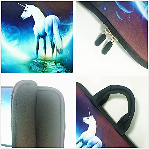 Baocool 11 11.6 12 12.1 12.5 inch Laptop Carrying Bag Chromebook Case Notebook Ultrabook Bag Tablet Cover Neoprene Sleeve for Apple MacBook Air Samsung Google Acer HP DELL Lenovo Asus(Unicorn) - Image 2
