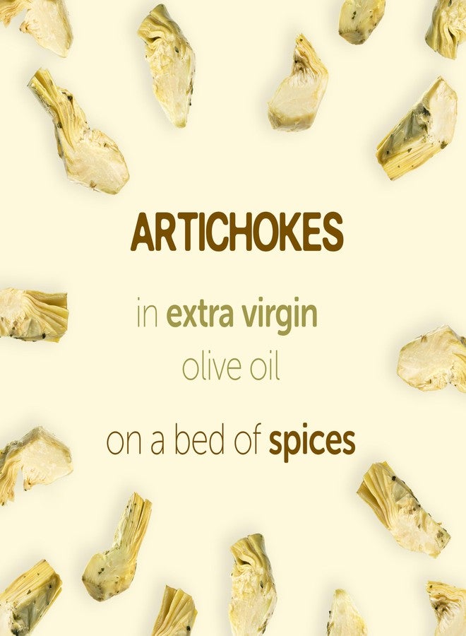 Gusta Artichokes in Olive Oil on a Bed of Spices - Made in Italy - Organic Artichokes Glass Jar with Extra Virgin Olive Oil - Non-GMO, All Natural - Perfect Snack - 9.88oz Glass Jar - Image 2
