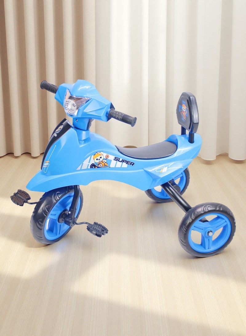 إيزي فيتشور دراجة أطفال من إيزي فيوتشر (أزرق، أحمر، وردي - اختر اللون) - دراجة ثلاثية العجلات للأطفال، دراجة أطفال ثلاثية العجلات قابلة للركوب، دراجة أطفال ثلاثية العجلات مزودة بإضاءة وموسيقى - Image 5