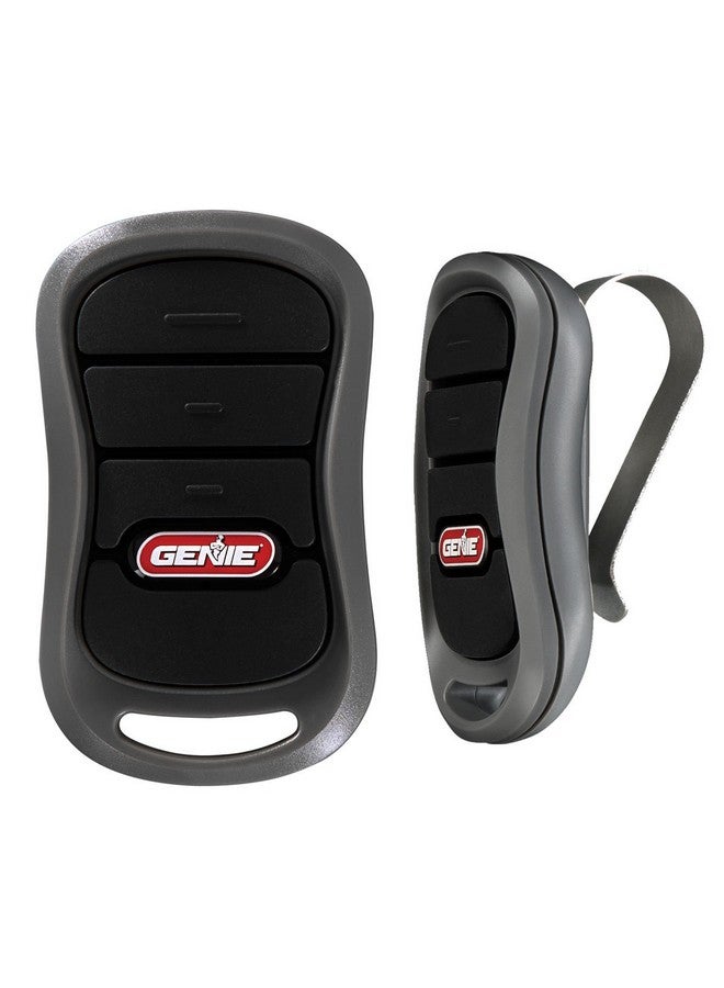جيني جهاز تحكم عن بعد لفتح باب المرآب بثلاثة أزرار من جيني (عبوة من قطعتين) - يتحكم كل جهاز تحكم عن بعد في ما يصل إلى 3 أجهزة فتح باب مرآب من جيني - متوافق فقط مع أجهزة فتح باب المرآب من جيني إنتليكود - طراز G3T-R، أسود - Image 4