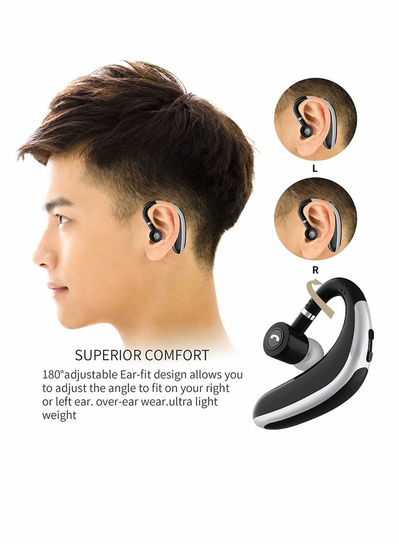 KASTWAVE Bluetooth Headset Noise Canceling Wireless Earbuds in Ear Headset for IOS Android Car Acoustic System Laptops Headset - Image 3