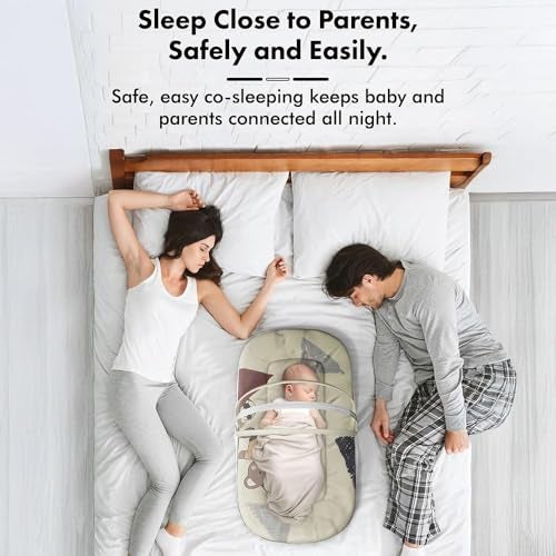 StarAndDaisy 3 in 1 Baby Mosquito net for Sleeping - Newborn, Infant Mosquito net for Newborn Baby/Soft and Comfortable Bed for 0-12 Months/Washable Cotton Design -Teddy Print - Image 4