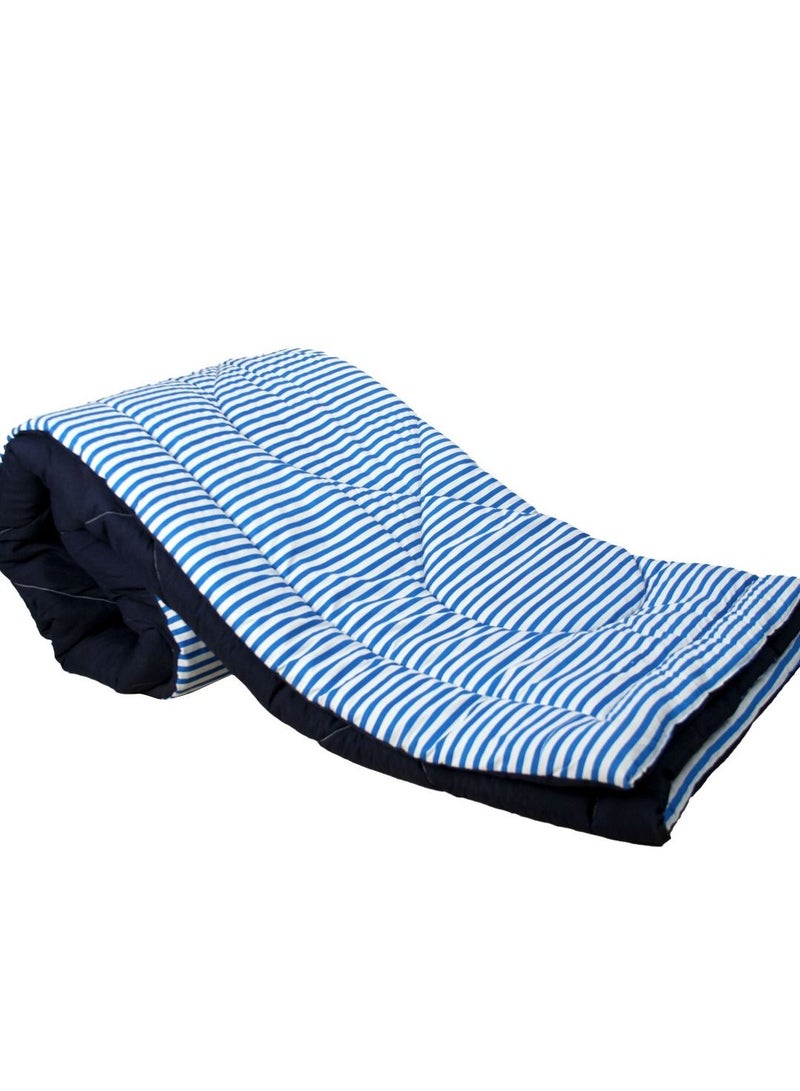 طيبة اشترى قطعه واحصل على الاخري مجانا لحاف وجهين سترايبد ديزاين قطعتين - Image 3