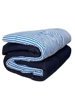snooze Buy one get one summer double face quilt 180x220cm striped design  - Image 4