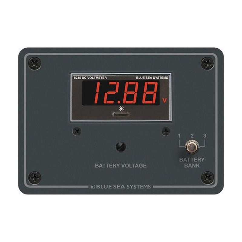 Blue Sea Systems 8051 DC Digital Voltmeter Panel - Image 3