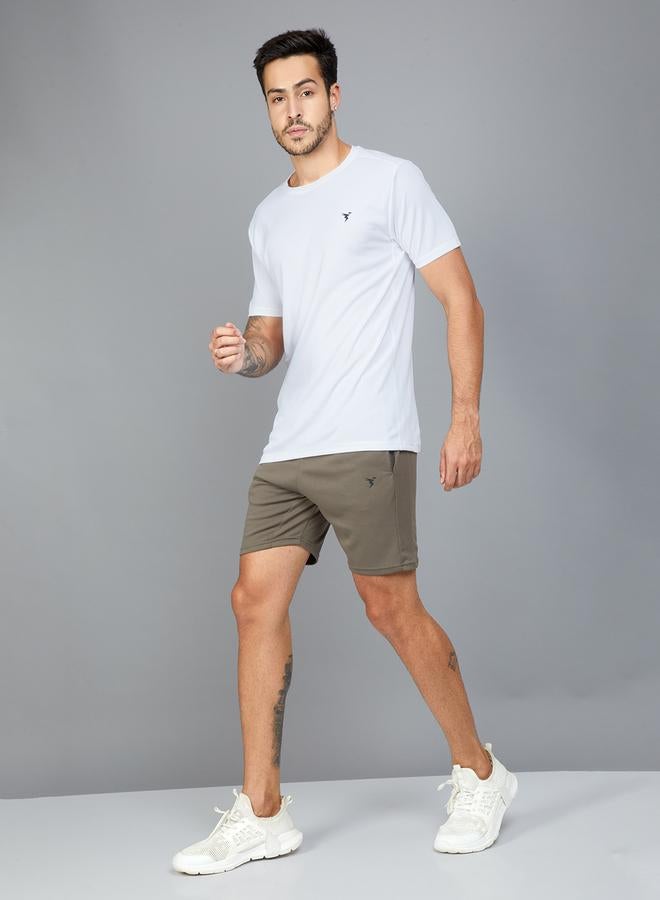 Technosport Technosport Solid Regular Fit Shorts - Image 5