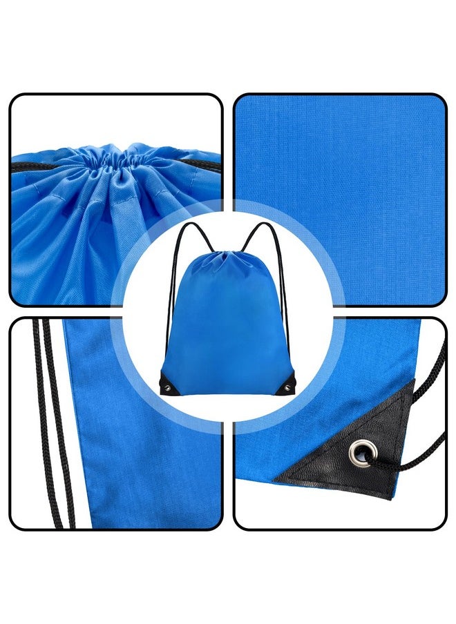 Grneric Grneric Drawstring Backpack Bulk 42 Pcs String Backpack Drawstring Bags Cinch Bag Sackpack for Men Women Gym 14 Colors  - Image 3