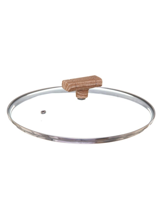 Five Simply Smart Nature Forged Aluminium Saute Pan with Lid Grey and Beige 24cm 111010A - Image 2