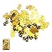 Agatige Dollar Confetti PVC Sequins Party Money Table Confetti Tissue Paper with Dollar Sign Shaped Pretend Tabletop Decor for Wedding Birthday Festival Bachelorette Party DecorationGold - Image 4