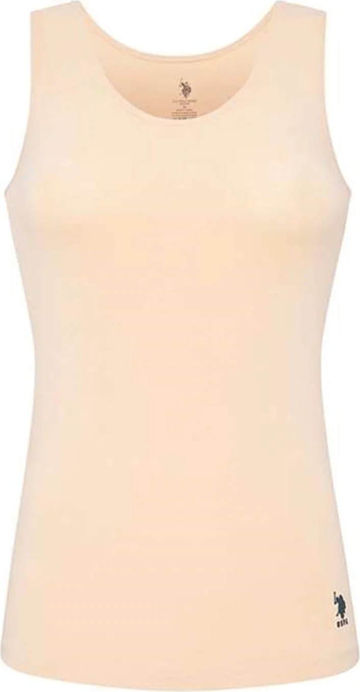 U.S. Polo Assn. 66005 Women's Thick Strappy Ten Tank Top