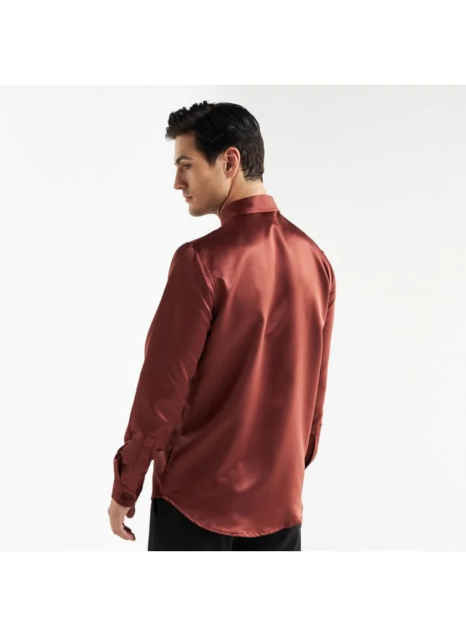 Splash FAV Dress Shirt with Embroidered Bib