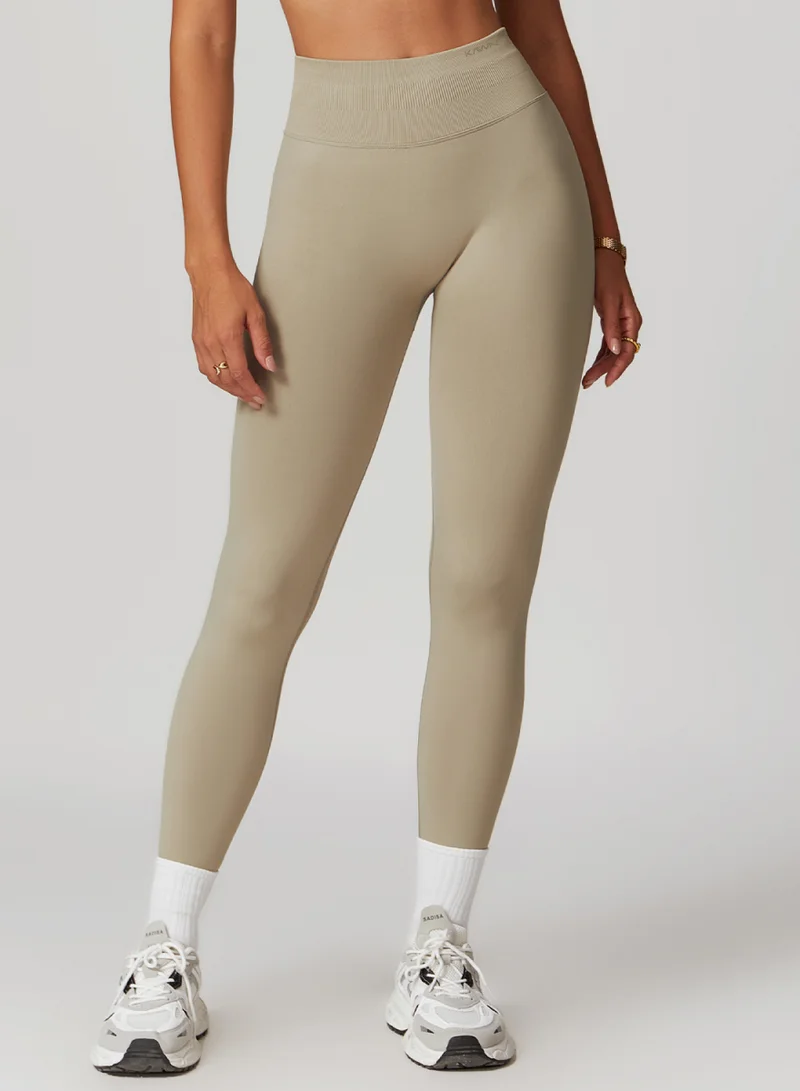 KAWN.YOGA Womens High Waist Scrunch Contour Leggings