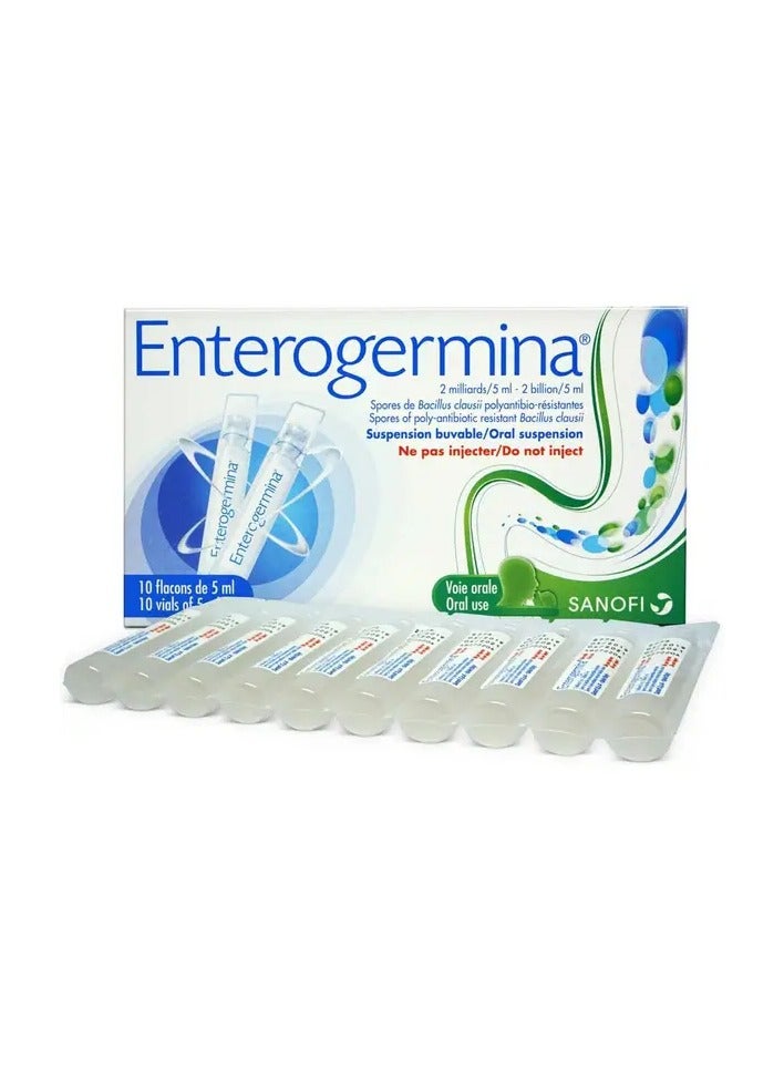 sanofi إنتيروجيرمينا معلق فموي 10 عد x 5 مل - Image 3