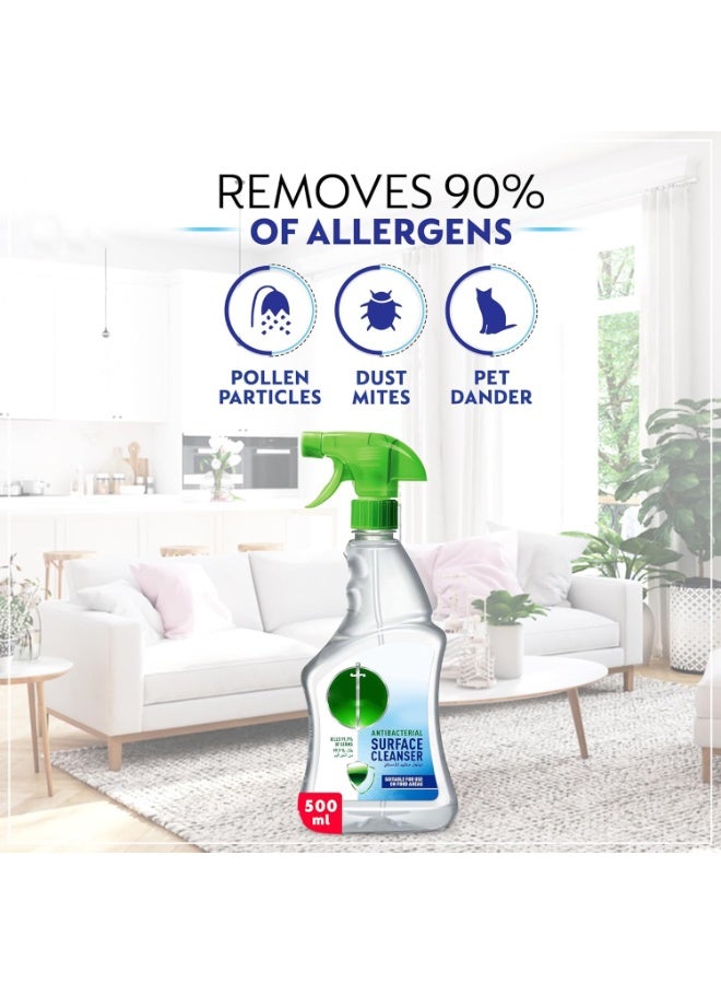 erorex Antibacterial Surface Cleanser 500ml Kills 99.9 Percent of Germs and Viruses Safe for Food Areas Fresh Protection Spray - Image 3