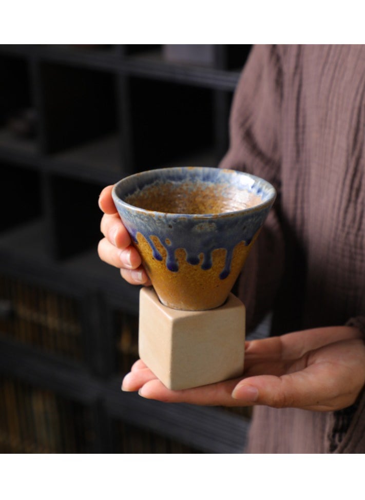 XiuWoo - Coffee ceramic cup with holder 200ml Coffee Cup Perfect For Cup or Mug Lovers - Image 1