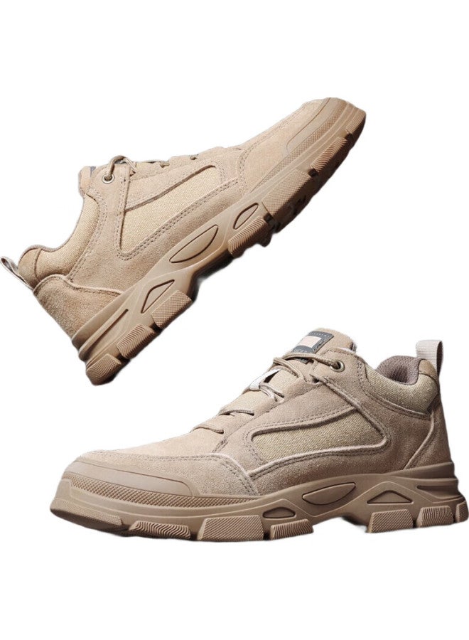 Jingtu Safety Shoes For Men, Breathable, Steel Toe Cap, Puncture-Resistant, Wear-Resistant, Protective Work Boots 0273 Size 42 - Image 2