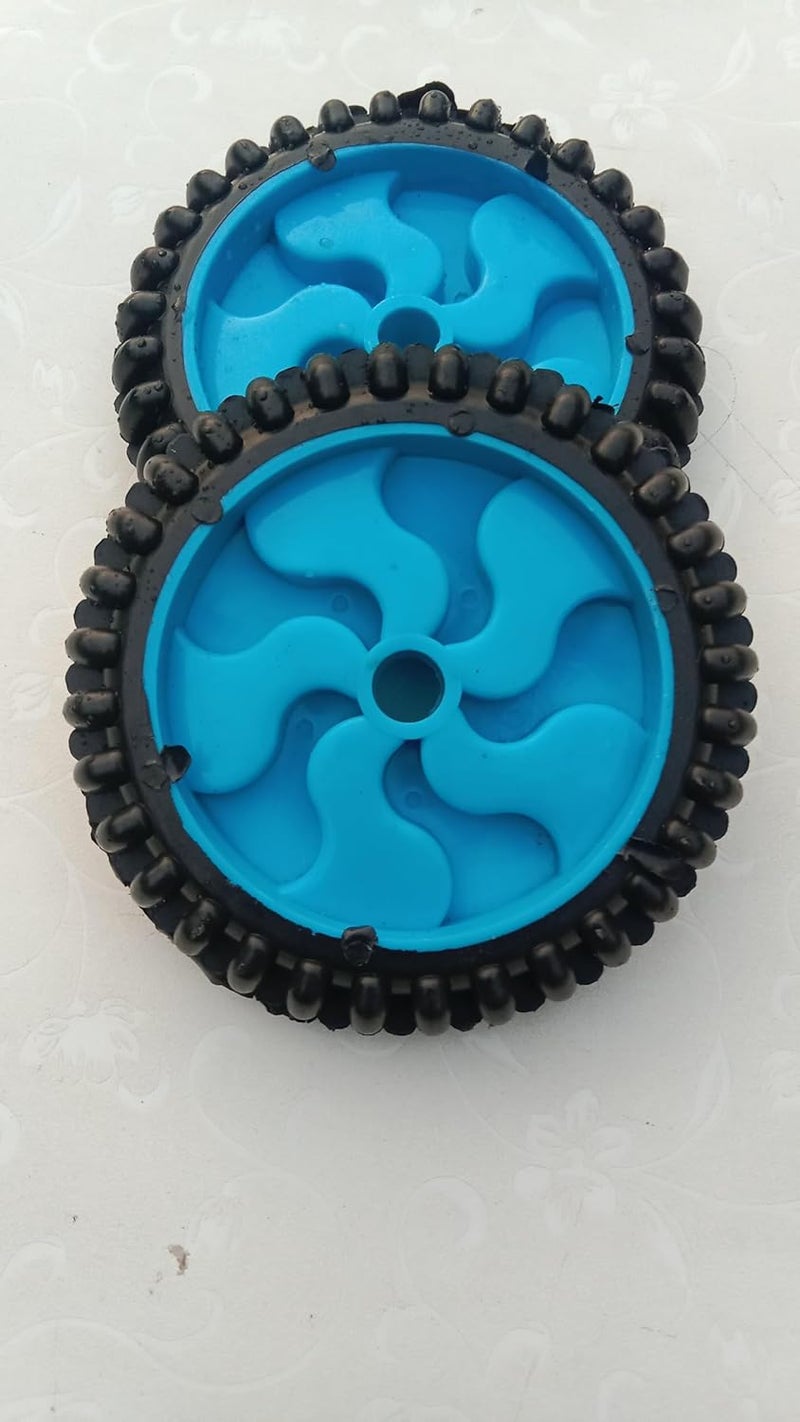 Neemo Training Wheels Set with Support Arms, 12-14 inch Blue Wheels, Bicycle Stabiliser Kit - Image 2