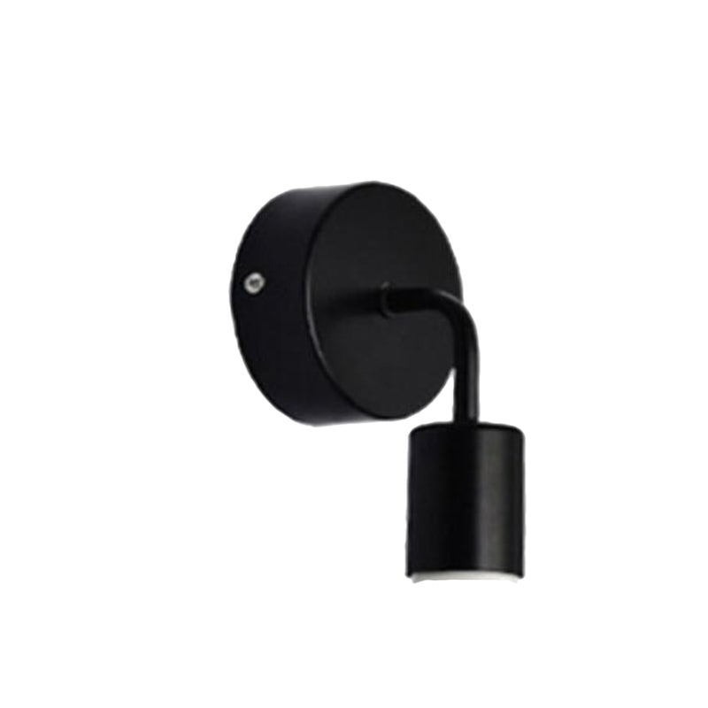 2pcs Country Style Wall Art Bedside Lamp Wall Lamp Decorative Corridor Lamp without Light Bulb (Black) - Image 2