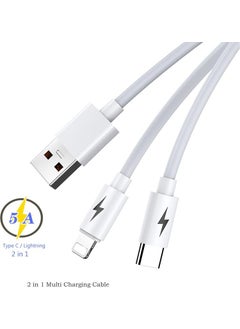 Apera BN93 iPhone Lightning and Type-C 2in1 Cable 5 Ampere Fast Charging Fast Charging  - Image 4