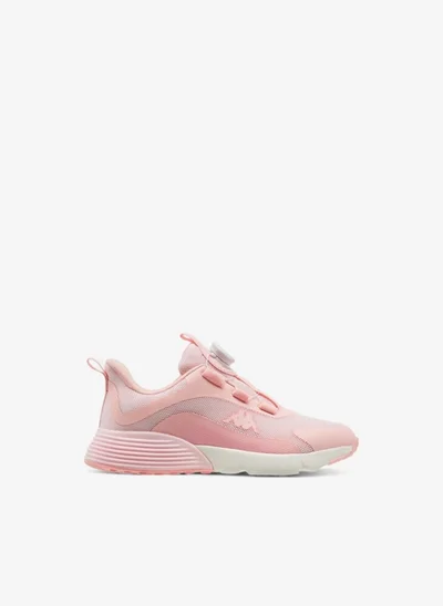 Kappa Girls' Panelled Sports Shoes with Rotating Buckle Closure