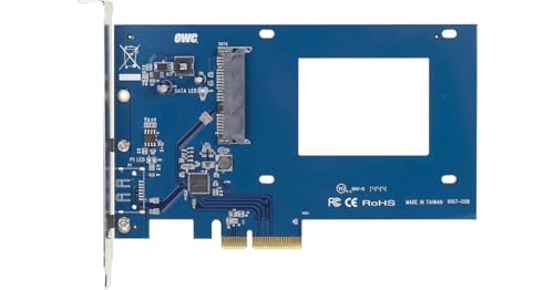 OWC Accelsior S PCIe Adapter for 2.5-inch SATA 6G Expansion Card Compatible with Mac Pro (2006-2012), Mac Pro 2019 and PC Towers - Image 1