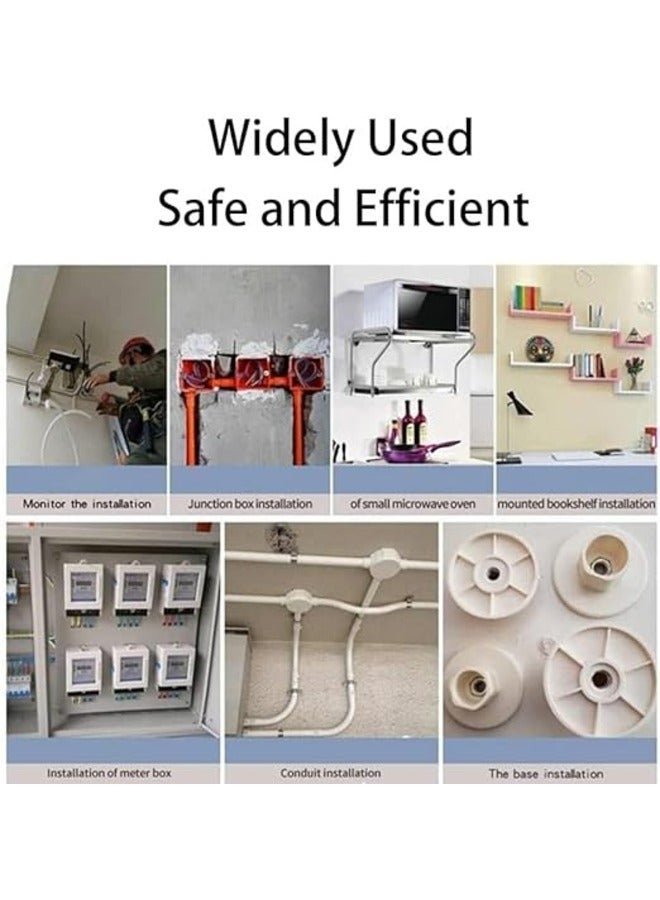 كيمايا مجموعة مسامير مسدسات الهواء المضغوط، جهاز دق المسامير مع 10 مسامير مستديرة ونظارات أمان، جهاز دق البراغي للخرسانة، أداة يدوية لدق المسامير، مسدس مطرقة، للصلب والخرسانة، سهل الاستخدام - Image 5