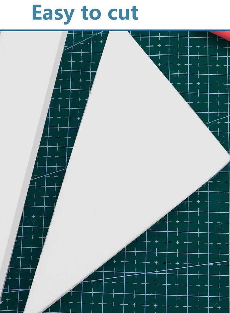 كرافت ماجيك كتل رغوة حرفية - لوح ستايروفوم مقاس 30 × 60 × 2 سم للنحت والحرف اليدوية والنمذجة والمشاريع المدرسية (1 قطعة) - Image 3