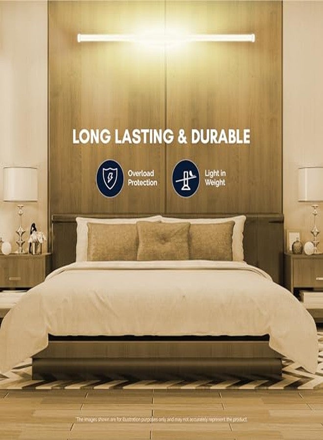 Halonix 30W Trios 3-in-1 Color LED Tube Light | White, Off-White & Warm Yellow | 3 CCT with Switch Toggle | Energy Efficient | High Brightness | Eco-Friendly | Made in India | Pack of 1 - Image 4