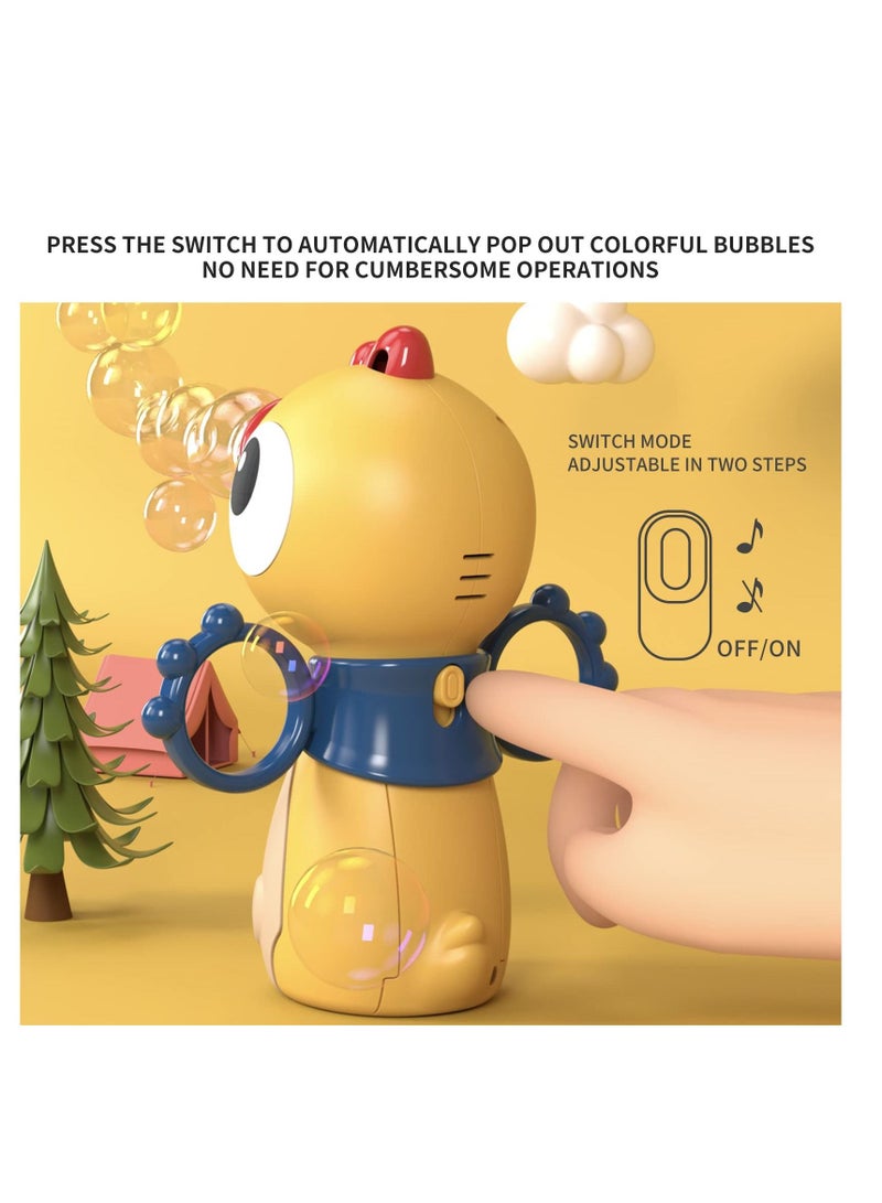 SYOSI Bubble Machine Maker Blower for Kids Light Music Cool Toys Gift Huge Amount Automatic Boys and Girls Outdoor Play - Image 3