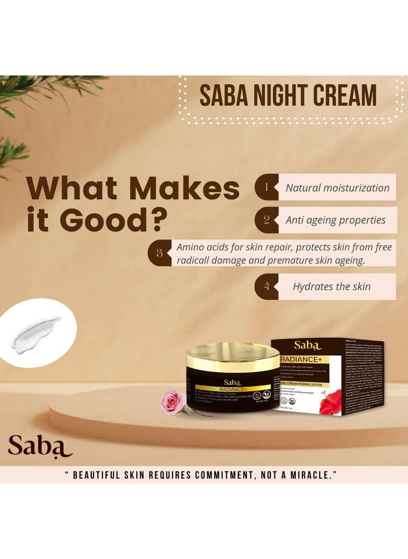 Saba Kombucha Saba Radiance Day Gel Cream  Radiance Night Gel Cream Combo  50g Each  Pack of 2  - Image 5