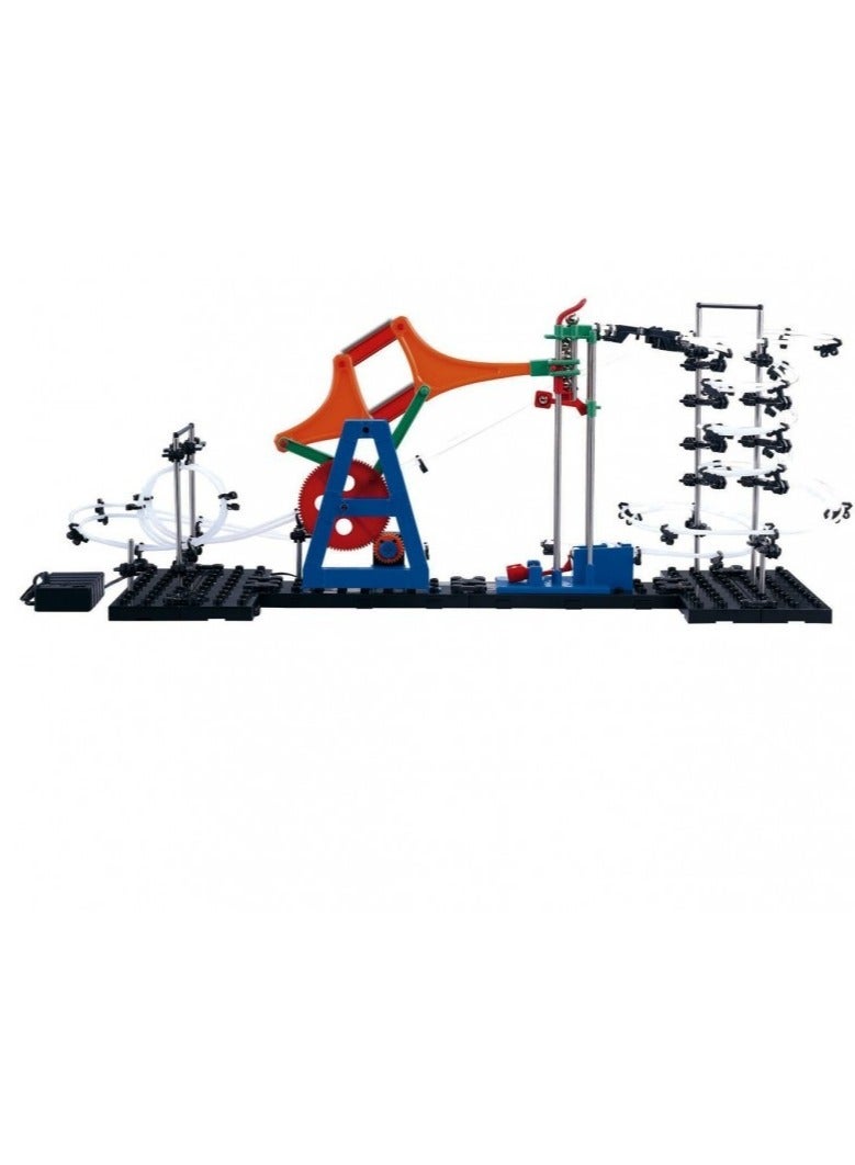 SpaceRail Level 3 – Educational Engineering Design Marble Roller Coaster Game, 226 Pieces - Image 3