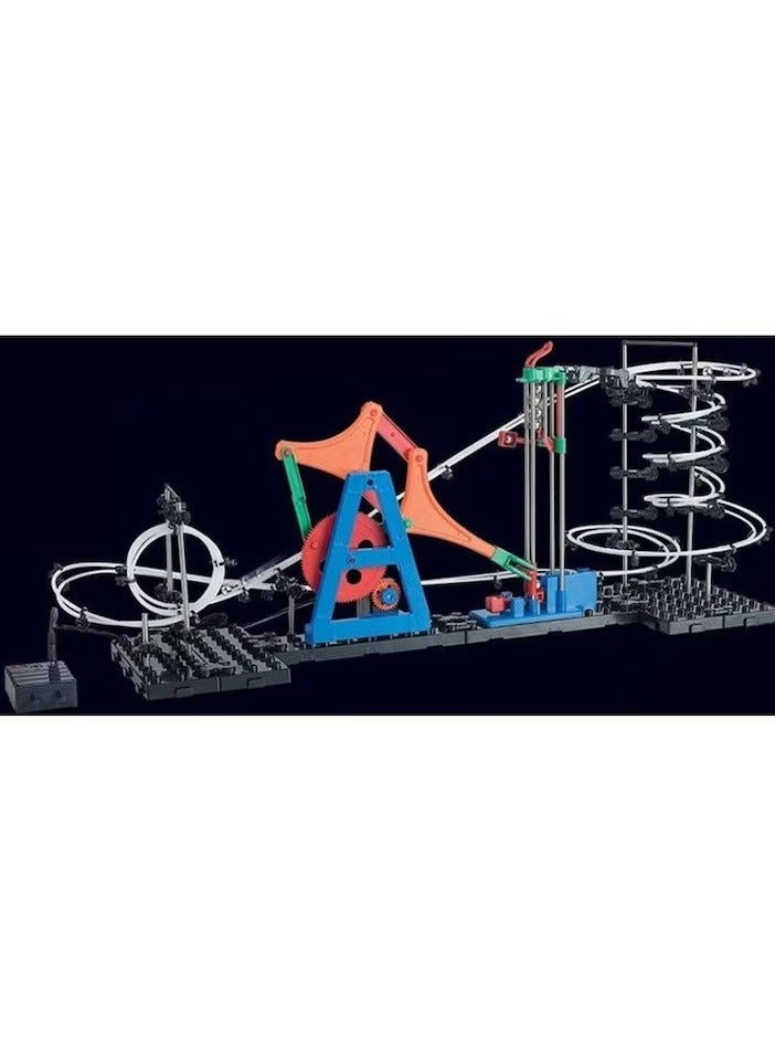 SpaceRail Level 3 – Educational Engineering Design Marble Roller Coaster Game, 226 Pieces - Image 4