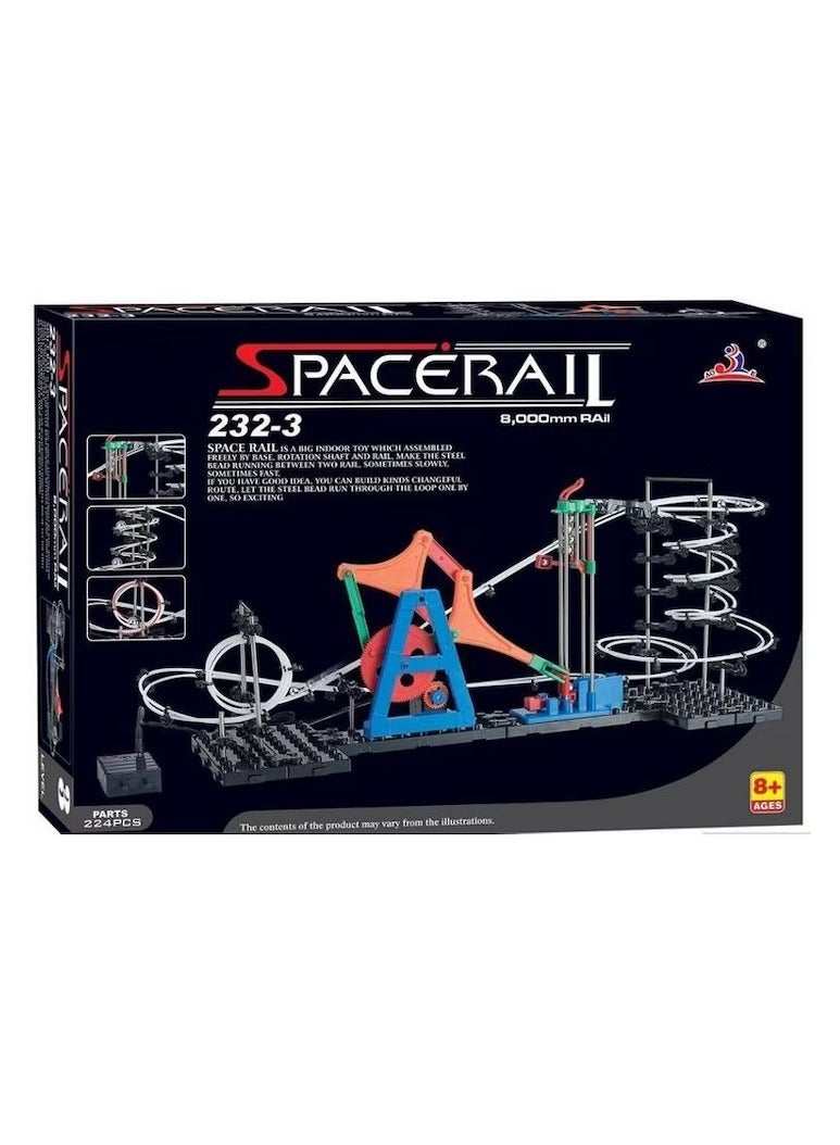 SpaceRail Level 3 – Educational Engineering Design Marble Roller Coaster Game, 226 Pieces - Image 5