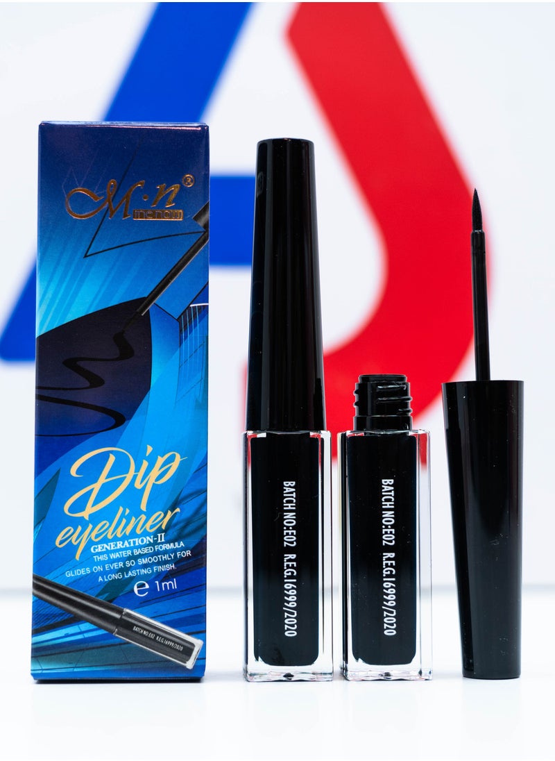 Menow - New Dip Eyeliner 1 Ml - Black - Image 1