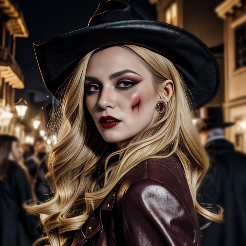 BriLove Victorian Style Stud Earrings for Women Crystal Floral Scroll Cameo Inspired Oval Jewelry Amethyst Color - Image 3