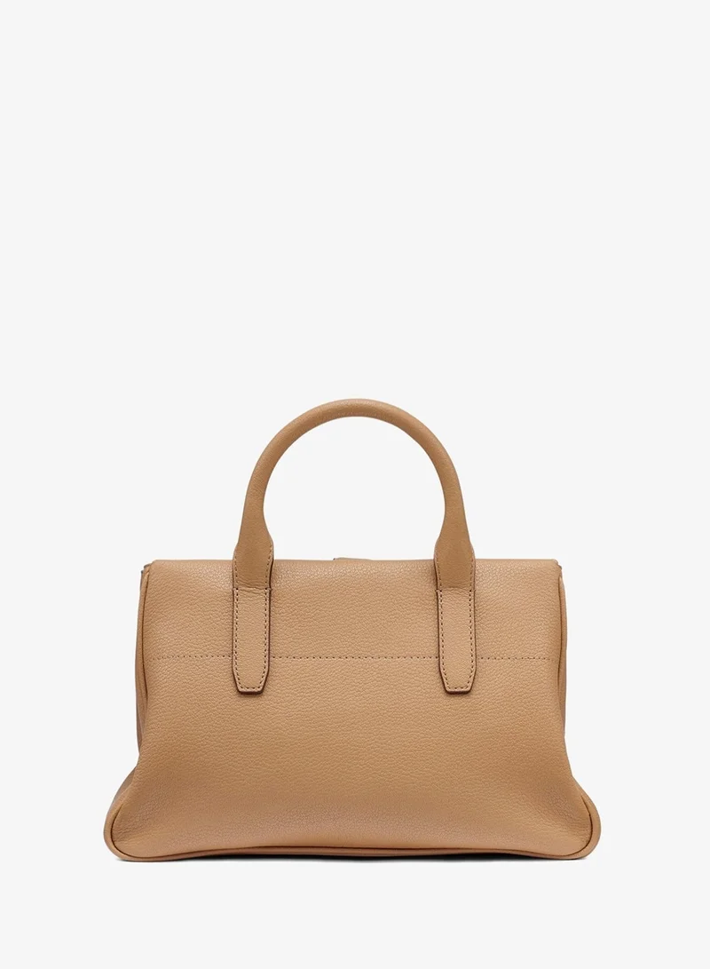 DKNY CAPPUCCINO Lucia Satchel Bag for Women | Best Price UAE