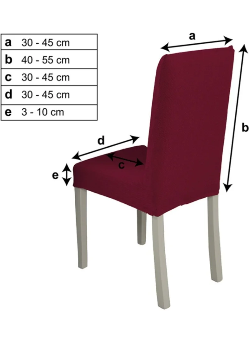 الجيار Bürümcük Chair Cover Elastic, flexible, 35 x 50 cm Standard 1 Piece