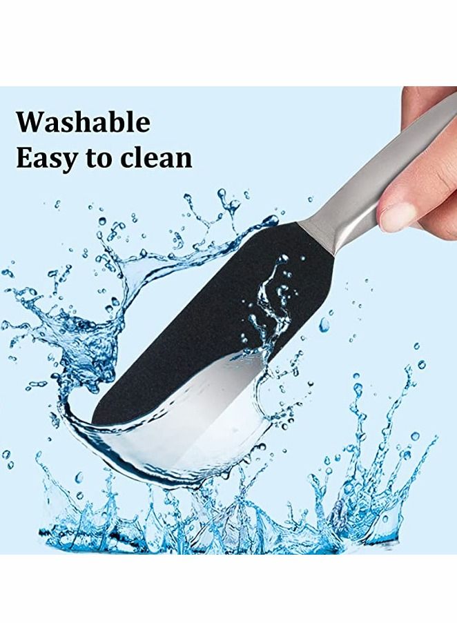 KASTWAVE 50 PCS Pedicure Sandpapers Replacement Pad, Foot Files Reusable File Callus Remover Professional Abrasive Feet Rasp Refill Pads for Hard Skin, Exfoliate (Foot Not Included) - Image 3