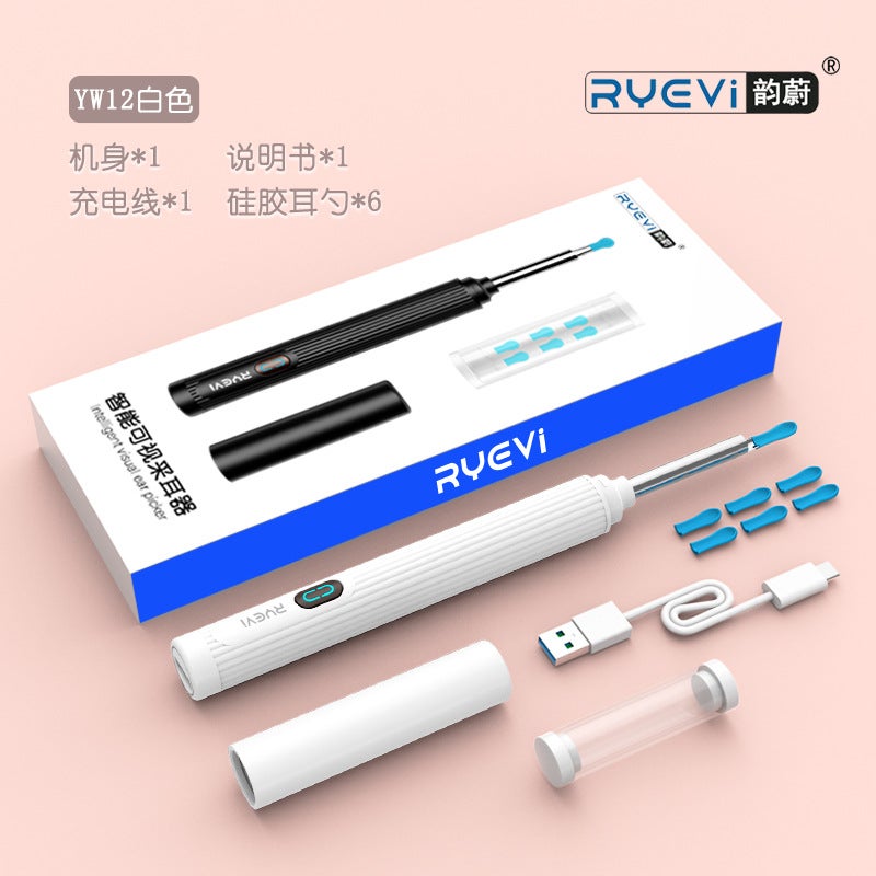 Visual Ear Pick Yw12 Visual Ear Pick Device Intelligent Visual Ear Pick Wireless Connection Visual Ear Pick - Image 1