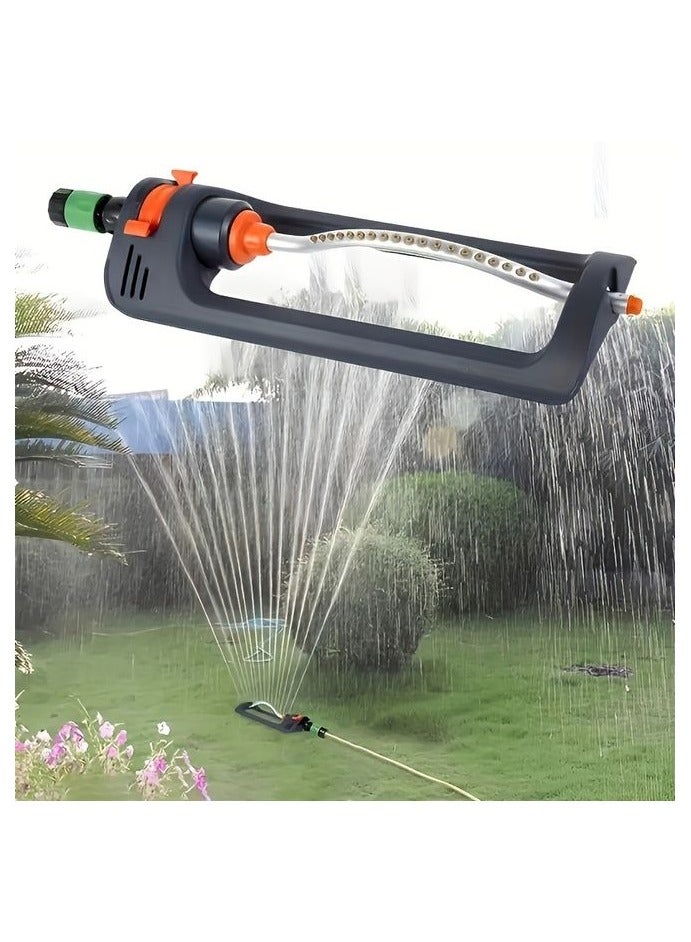 هومستر 1pc 19-مرش آلي ذو فتحة متأرجة مع فوهة دوارة -قطر رشاش قابل للضبط، نظام ري بالمرج البلاستيكي المتين من أجل التوزيع المتساوي للمياه، لا حاجة إلى بطارية، رش الحديقة، تصميم أنق، بناء متين - Image 3