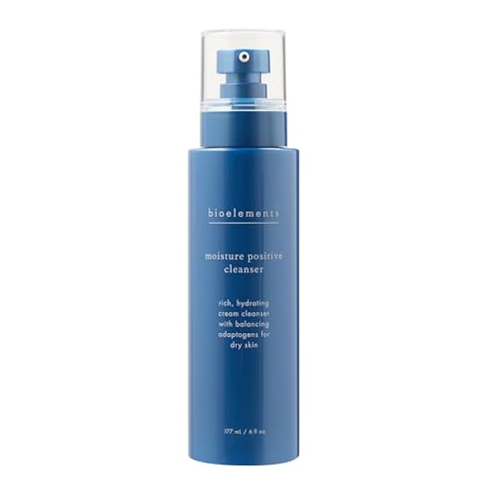 Bioelements Moisture Positive Cleanser - 6 fl oz - Rich Facial Cleanser for Dry Skin - Vegan, Gluten Free - Never Tested on Animals - Image 1