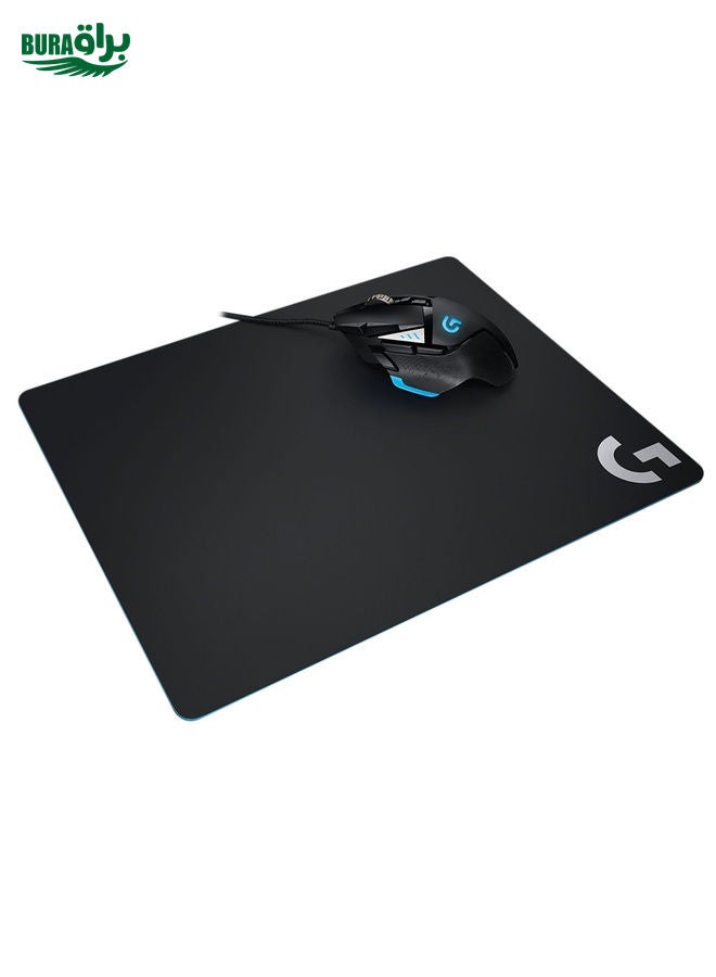 BURAQ Logitech G440 Hard E-sport Gaming Mouse Pad, Size: 34 x 28cm (Black)  - Image 1