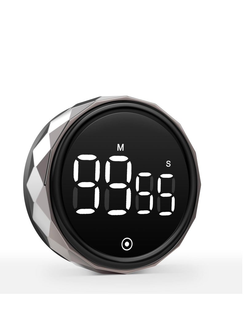 Timer, Magnetic Timer for Classroom Board, Digital Kitchen Timer with Large LED Digital Display for Cooking Fitness Baking Learning Teaching for Children and Seniors  - Image 1