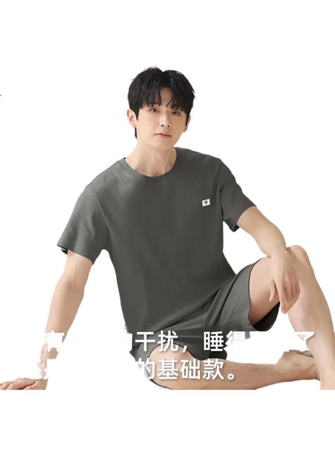 Liberal Men'S Pajama Set From The Free Series【25Th Anniversary New Product】Pure Cotton Home Wear Set Summer Short Style Can Be Worn Out Casual Set Simple - Image 3