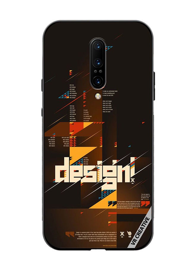 VR CREATIVE Protective Case Cover For OnePlus 7 Pro Design Multicolour - Image 1